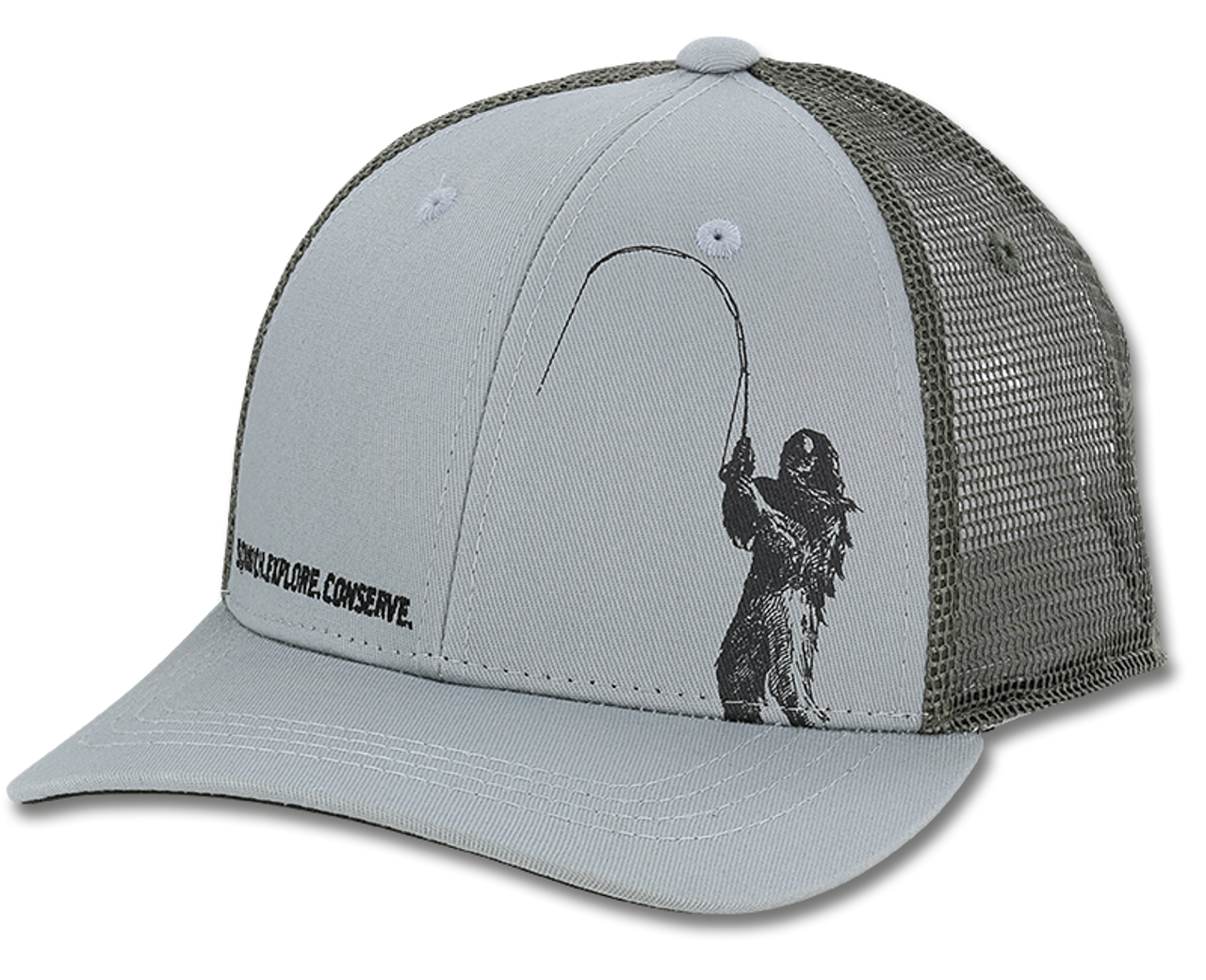 Rep Your Waters Tight Lines Squatch Standard Hat