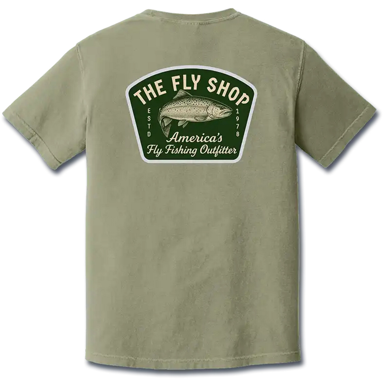 The Fly Shop Shield Tee - Back