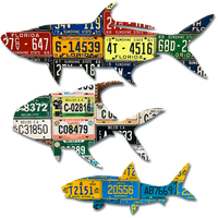 Fishing Guide Relief Fund Grand Slam License Plate Art