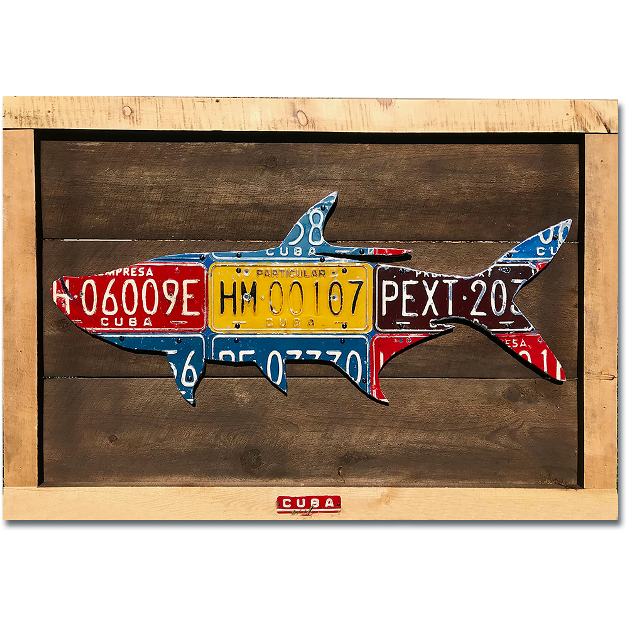 Colorado Antique Trout License Plate Art – Cody's Fish