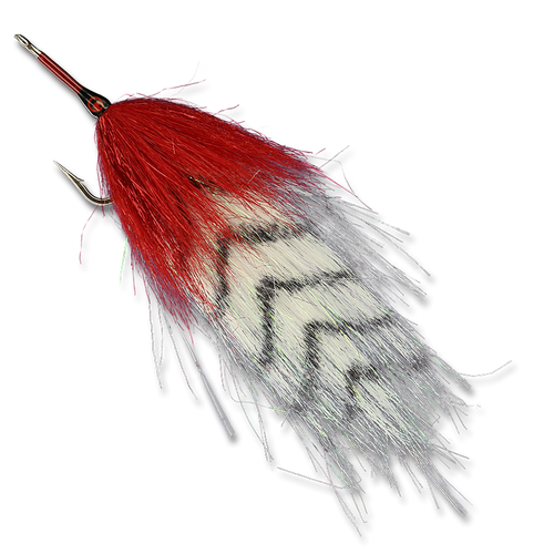 Tarpon Fly Big Eye Red Grizzly (3) –