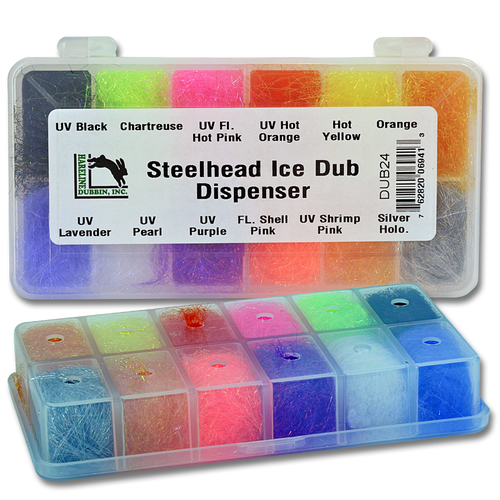 Hareline Steelhead Ice Dub Dubbing Dispenser