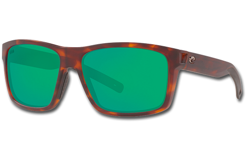 Slack Tide Polarized Glass 580 Sunglasses - Matte Tortoise/Green Lightwave Glass