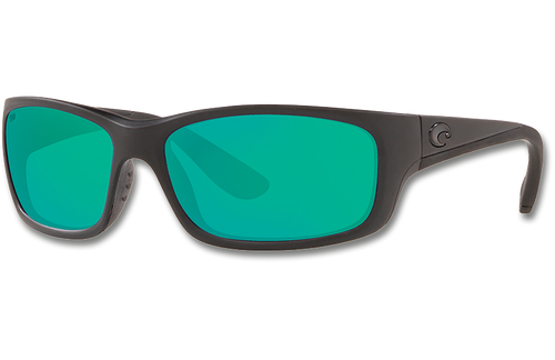 Jose Polarized Glass 580 Sunglasses - Blackout/Green Lightwave Glass