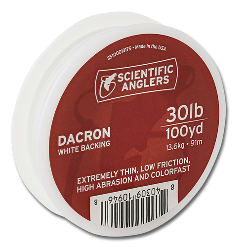 Scientific Anglers Dacron Backing - White