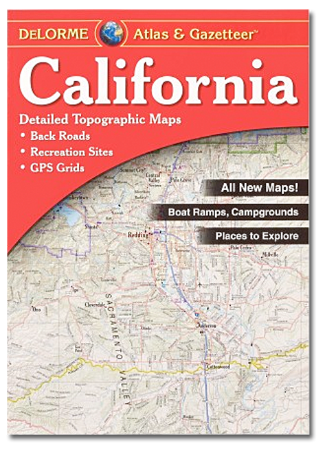 Delorme California Atlas & Gazetteer