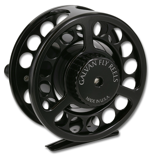 Galvan Rush LT Fly Reel - Back - Black
