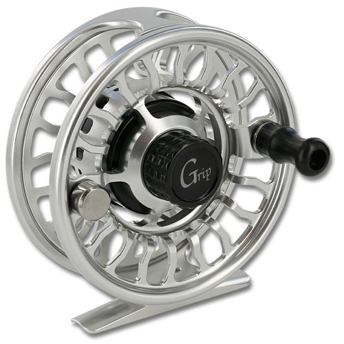Galvan Grip Fly Reels - Front (black hub)