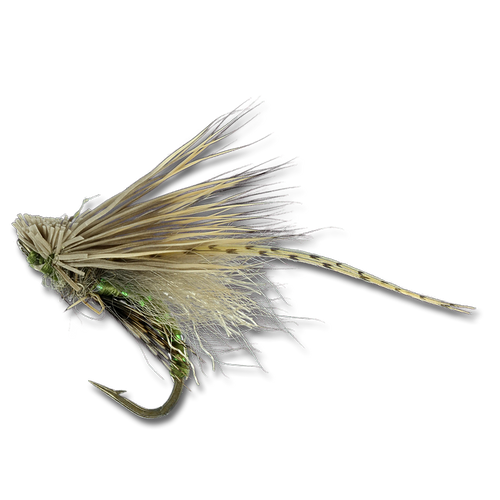 RK's Tangerine Caddis - Olive #14