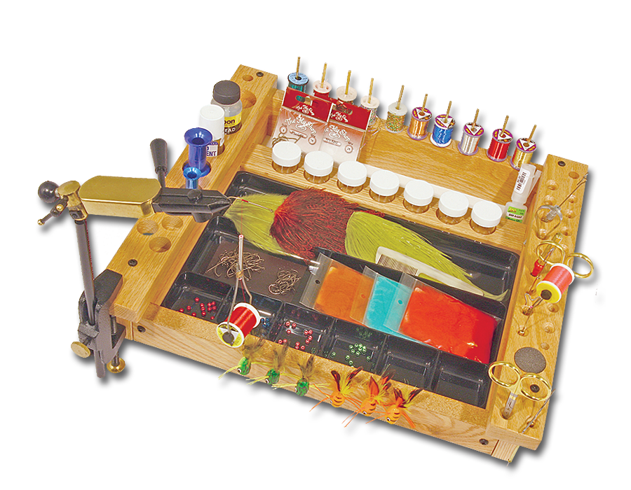 Fly Tying Organizers at The Fly Shop