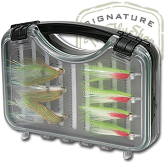 Extra Large Boat/Streamer Fly Fishing Box, Dbl Sided, Clear Lids,  Waterproof - Mehfil Indian Restaurant