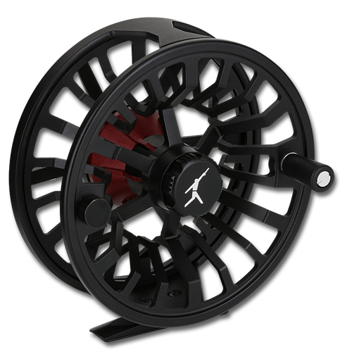 ECHO Bravo 10/12 Large Arbor Disc Drag Fly Reel in Black for a 10