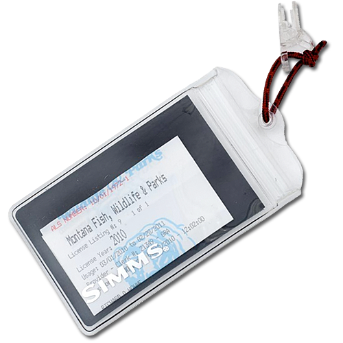 Simms Waterproof License Holder - Fishing