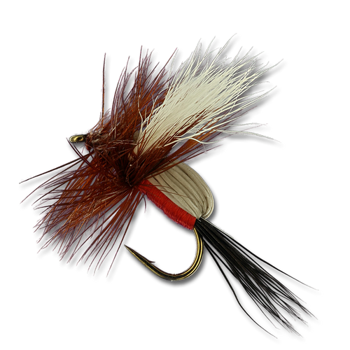 Humpy, Red, Brown Hackle