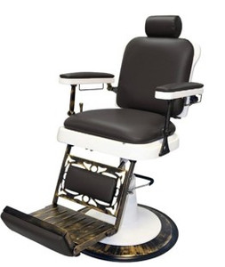 Pibbs 662B King Vintage Barber Chair - Black