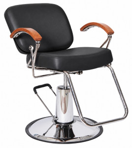 Pibbs 5946TB Samantha All-Purpose Chair - Black