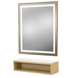 Pibbs 6003 Color Cubby Styling Station with Mirror