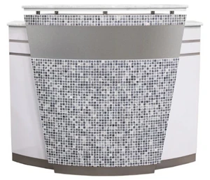 MABS Napa Reception Table with Mosaic Tile