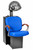 Pibbs 5969 Samantha Dryer Chair - Black Steel Base