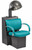 Pibbs 3268 Ragusa Dryer Chair - Black Steel Base
