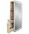 Pibbs 9110 Lumina LED Salon Mirror & Storage Server