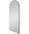 Pibbs Roma 72"x 30" Arched Salon Mirror