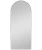 Pibbs Roma 72"x 30" Arched Salon Mirror