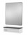 Pibbs 6003 Color Cubby Styling Station with Mirror