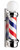 William Marvy Model 55-2  Barber Pole with Top Globe Light (Two-Light)