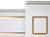 MABS Napa Reception Table w/ LED (White/Gold)
