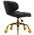 MABS Hugo Pedicure Stool & Manicure Chair - Gold Casters