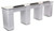 MABS Sonoma Triple Manicure Table