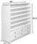 MABS Sonoma Polish/Powder Rack with Cabinets