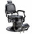 MABS Vintage Barber Chair All Black- Square