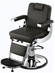 Pibbs 659B Capo Barber Chair - Black