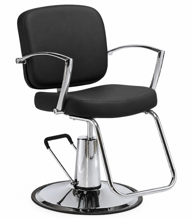 Pibbs 3706TB Pisa Styling Chair - Black