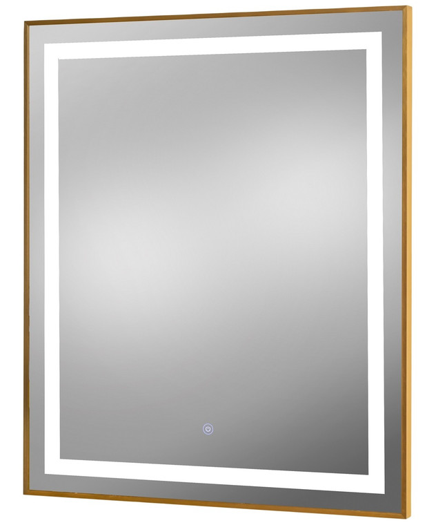 Pibbs 9550 Nova Gold 36"x 30" LED Salon Mirror
