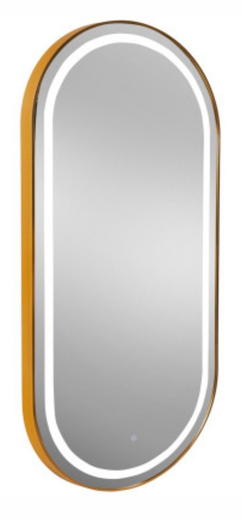 Pibbs 9990 66" x 30" Aurora Gold LED Salon Mirror