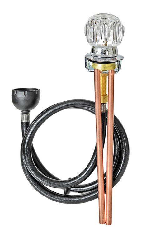 Pibbs 562 Faucet Kit with Black Spray Hose