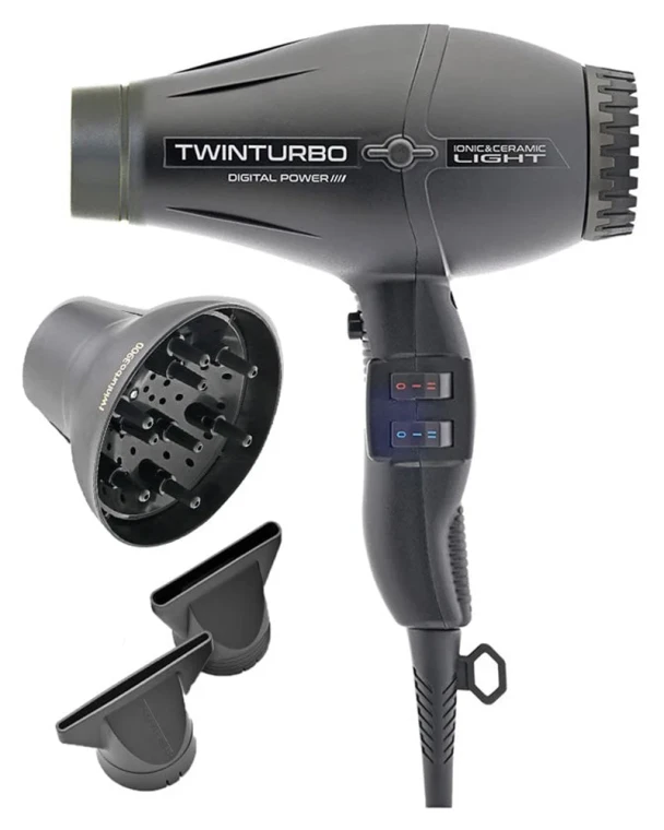 Turbo Power Twin Turbo 335 Digital Ionic Hair Dryer