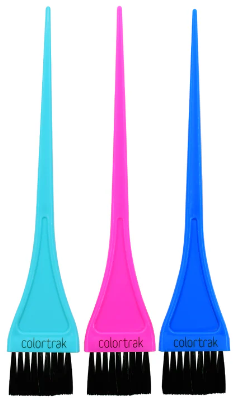 Colortrak Precision Hair Color Brushes 3pk