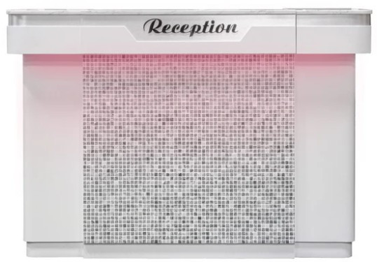 MABS Sonoma Reception Table with Mosaic Tile & LED