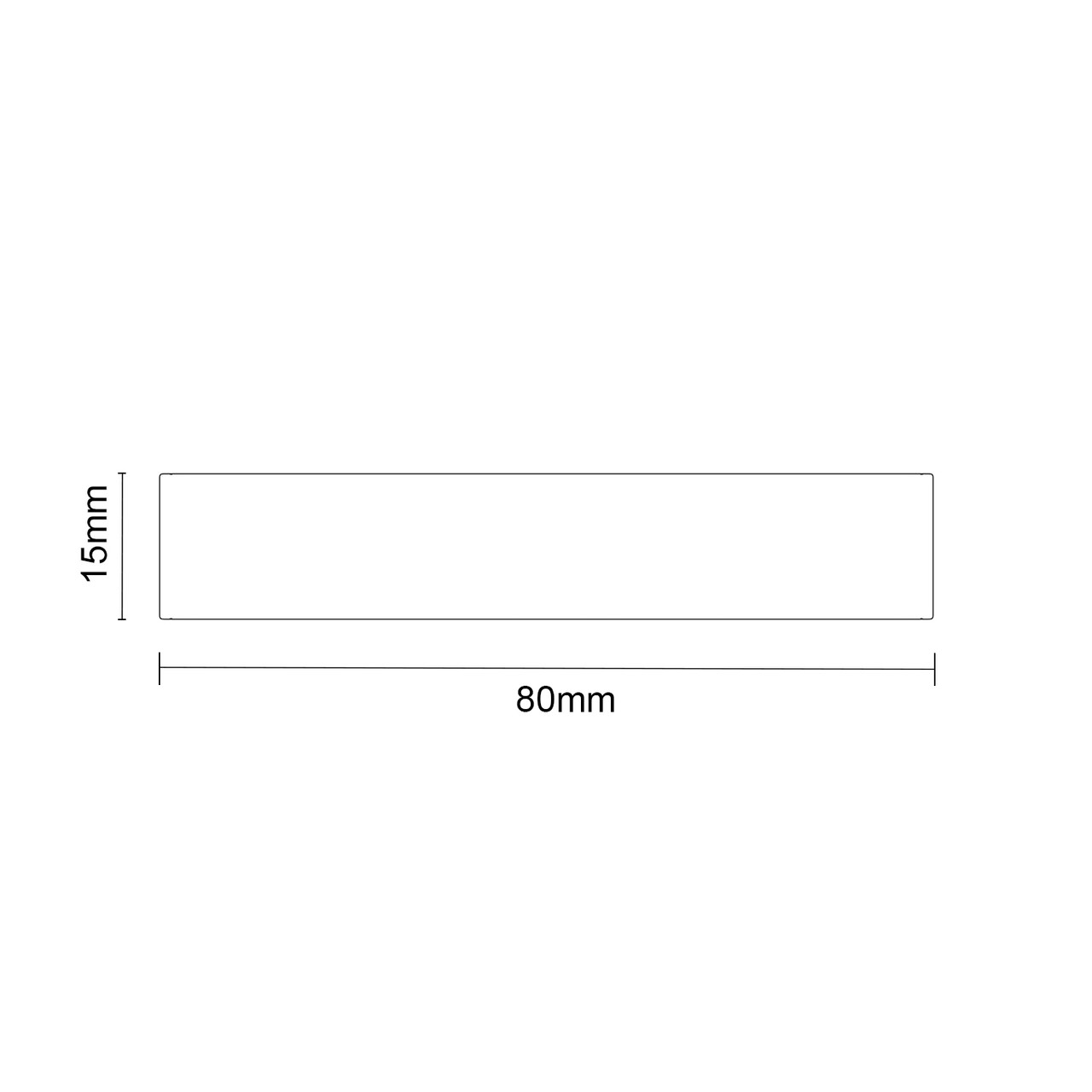 Cosytoes White Touch Screen Underfloor Heating System Thermostat Top Down Product Measurements