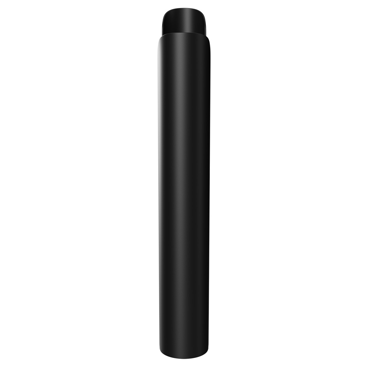 Copenhagen Matt Black Floor Standing Quadruple Column Radiator Feet  Side on View