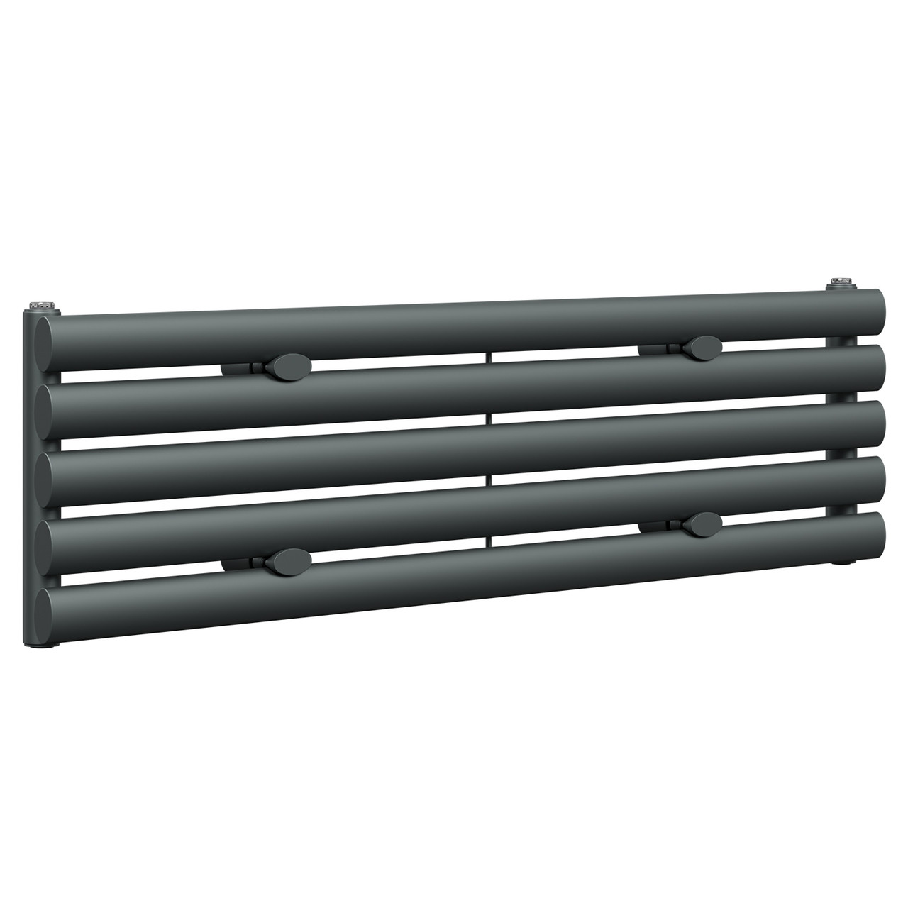 Bruges Latitude Anthracite Single Panel Radiator Left Hand Side View