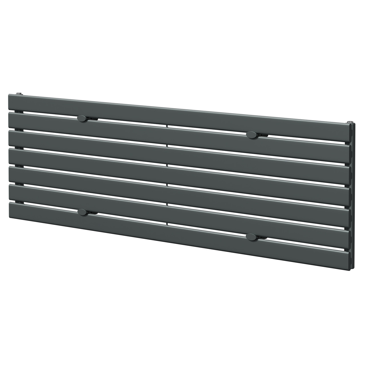 Hannover Latitude Anthracite Single Panel Radiator Right Hand Side View