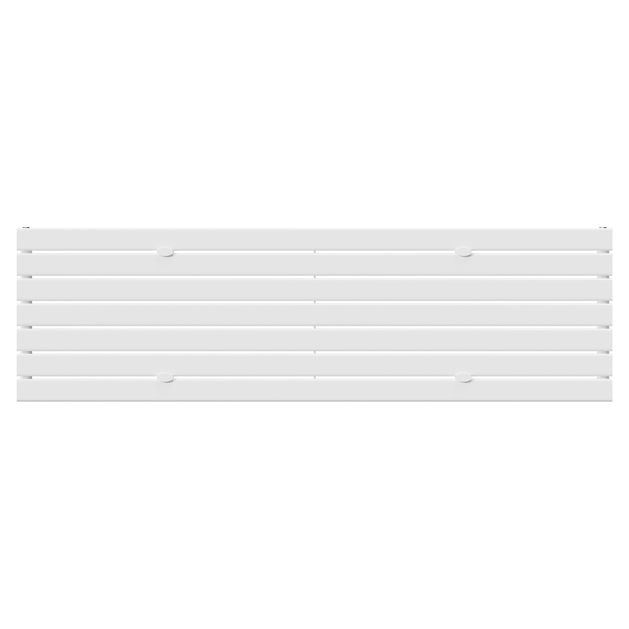 Hannover Latitude White Single Panel Radiator Front View