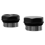 Alves Matt Black Blanking Plug and Bleed Valve Right Hand Side View