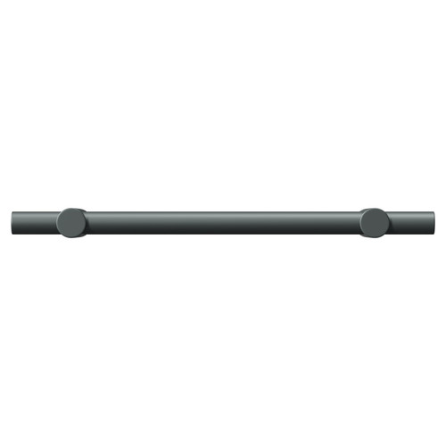Hannover Anthracite 350mm Radiator Towel Rail Front View