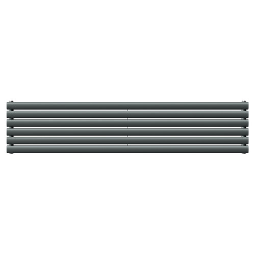 Bruges Latitude Anthracite Double Panel Radiator Front View